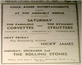 02/12/63 : The Rolling Stones at the Assembly Rooms