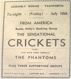 The Crickets - 10/07/64 - Assembly Rooms