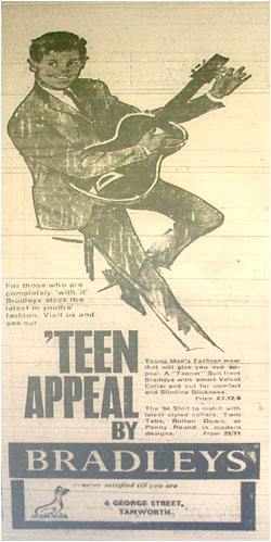 'Teen Appeal by Bradleys of George Street, Tamworth.
