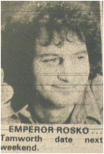 emperor rosko 1976 tamworth drayton bands history distinctive sound international style