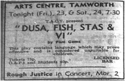 Dusa, Fish, Stas and Vi - Tamworth Arts Centre