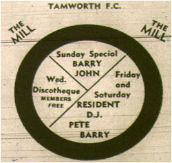 Barry John at Tamworth Football Club - October 1973