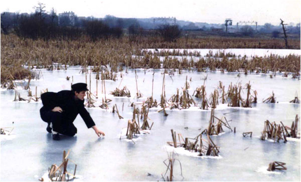 Mark Mortimer Alvecote pools taken in February 1986 by Will Pickering.