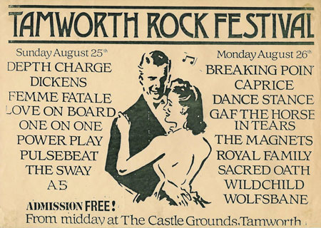 Tamworth Rock Festival : 25/08/85