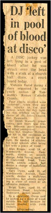 June 1978 saw the band return to St. John's for what became known as the first 'Guildhall Massacre'.